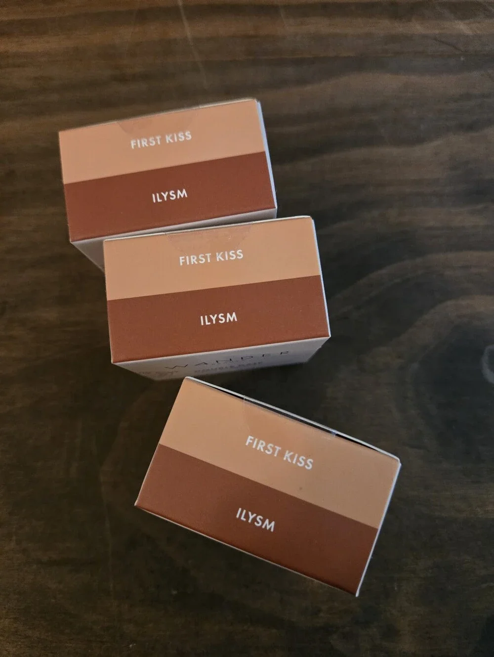 Set Of 3 Wander Beauty Double Date Eyeshadow Duo - First Kiss And ILYSM